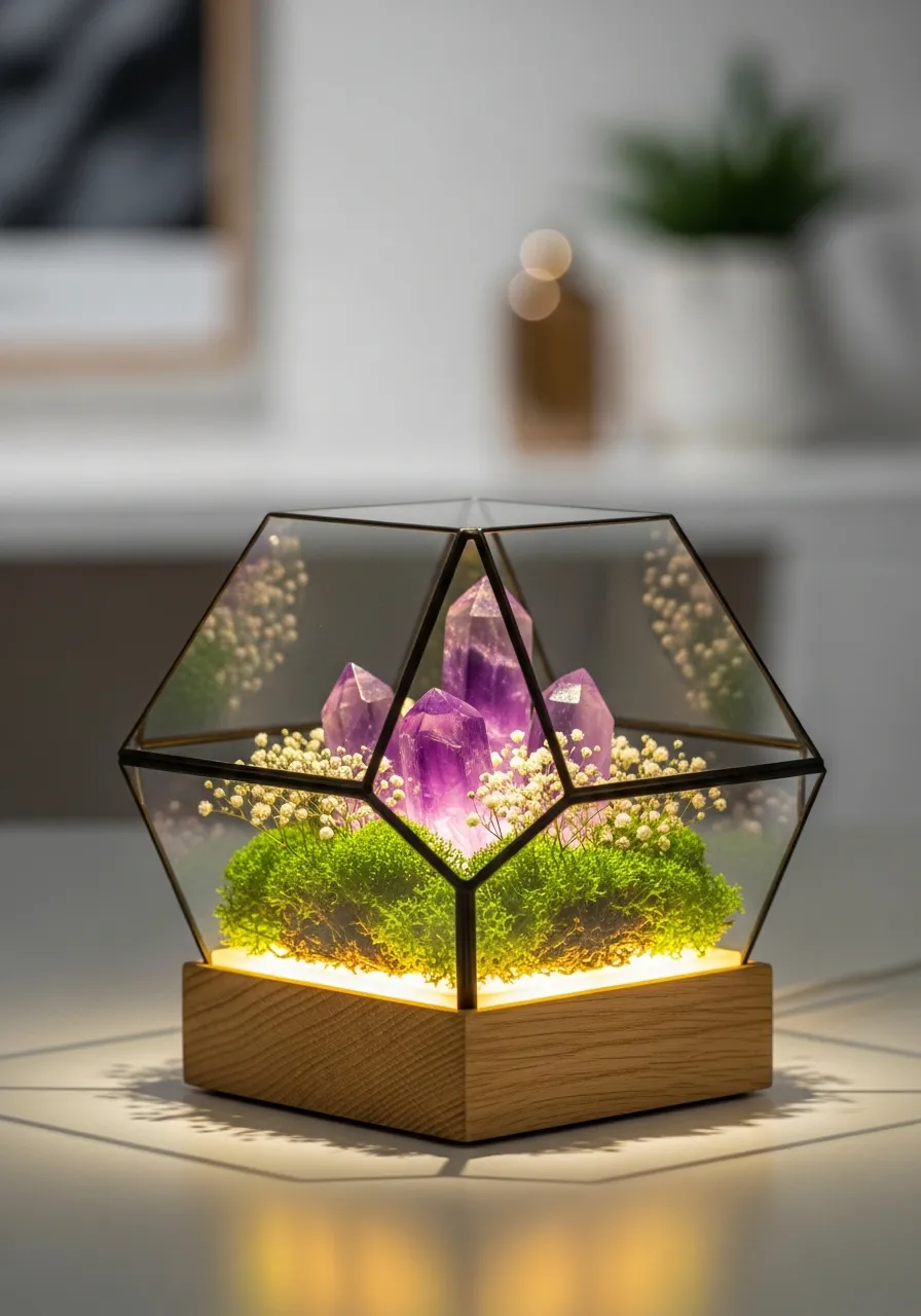 Lumina Aura: Kristal Teraryum Lamba