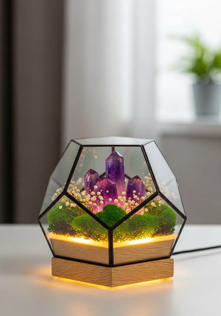 Lumina Aura: Kristal Teraryum Lamba